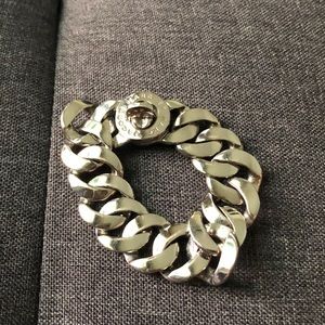 Link silver bracelet